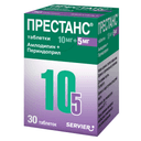 Престанс 10 мг+5 мг таблетки 30 шт