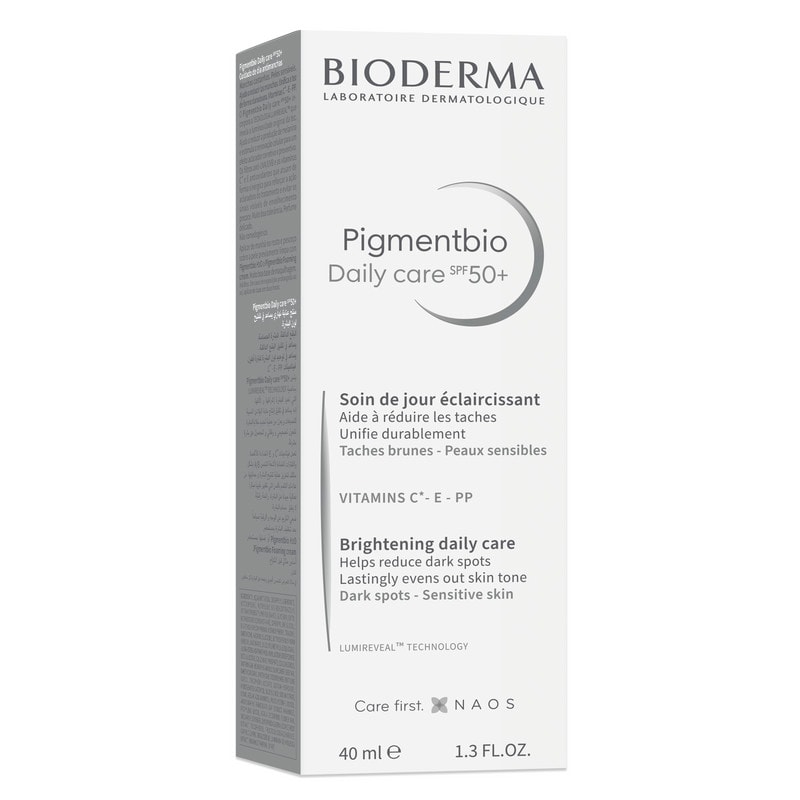 Bioderma Pigmentbio Daily care SPF 50+ Крем дневной осветляющий для кожи с гиперпигментацией 40 мл