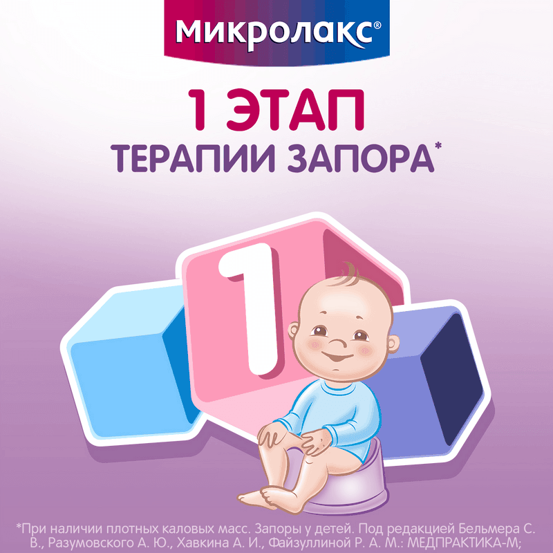 Микролакс Для детей раствор ректальный микроклизма 5 мл 12 шт