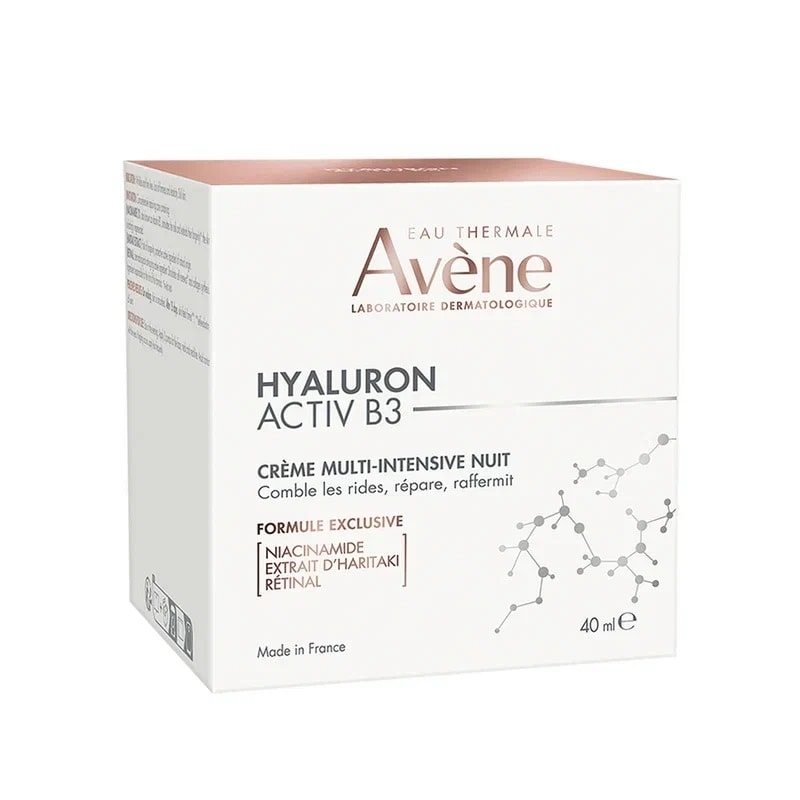 Avene Hyaluron Activ B3 Крем ночной интенсивный регенерирующий для лица 40 мл