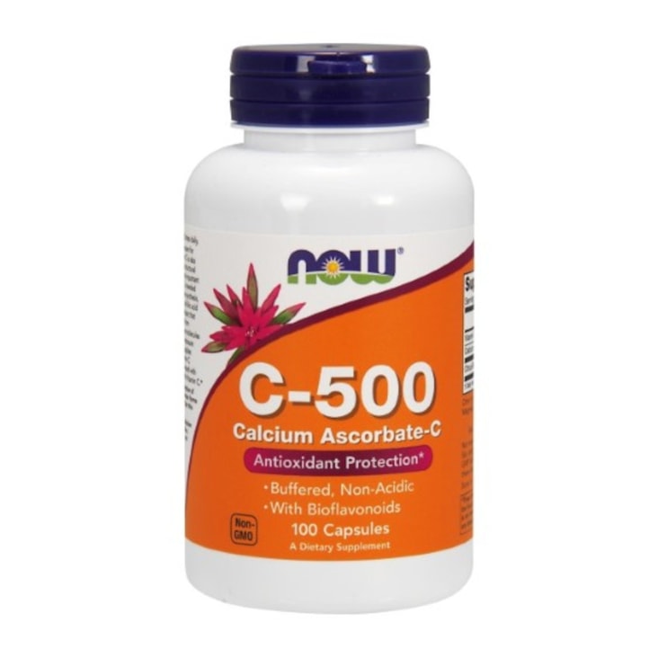NOW Витамин С 500 мг капсулы 100 шт