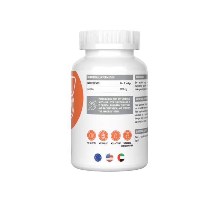 Ultrasupps Лецитин 1200 мг капсулы 60 шт