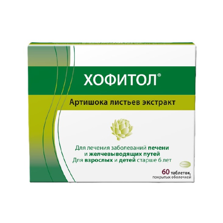 Хофитол 200 мг таблетки 60 шт