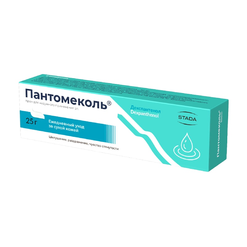 Пантомеколь 5% крем для наружного применения 25 г