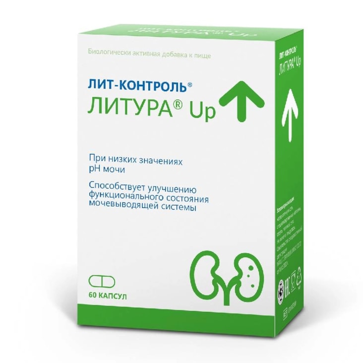 Лит-Контроль Литура Up капсулы 60 шт