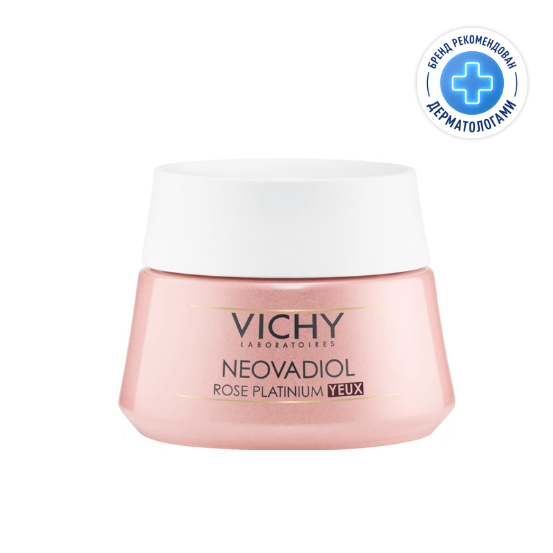 Vichy Neovadiol Rose Platinum Антивозрастной крем для кожи вокруг глаз от морщин и кругов 15 мл