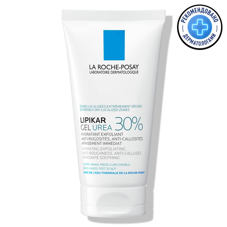 La Roche-Posay Липикар Уреа 30% Гель для сухой кожи увлажняющий 50 мл