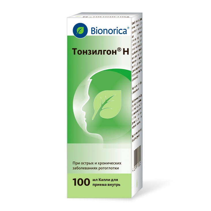 Тонзилгон Н капли для приема внутрь 100 мл