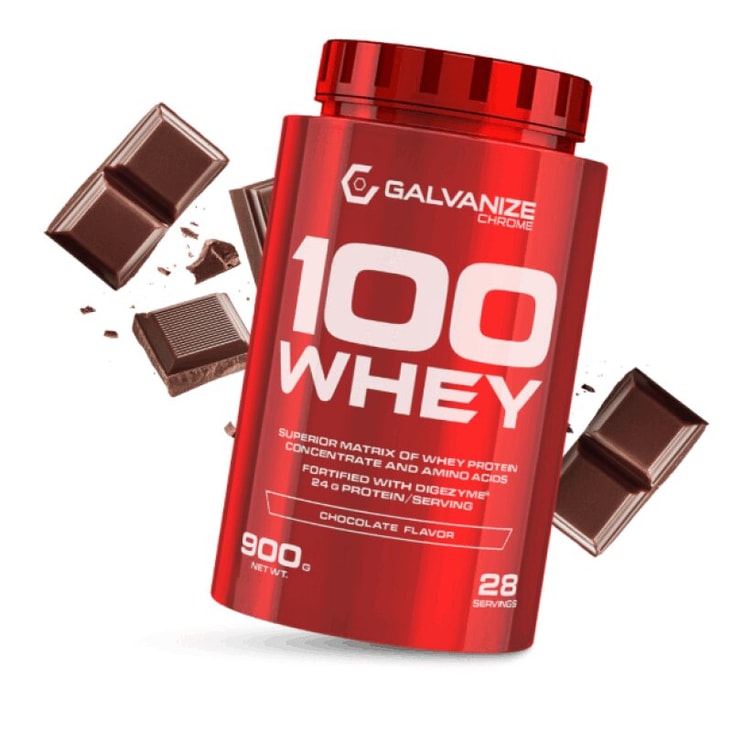 Галванайз 100 Вей порошок 900 г Шоколад