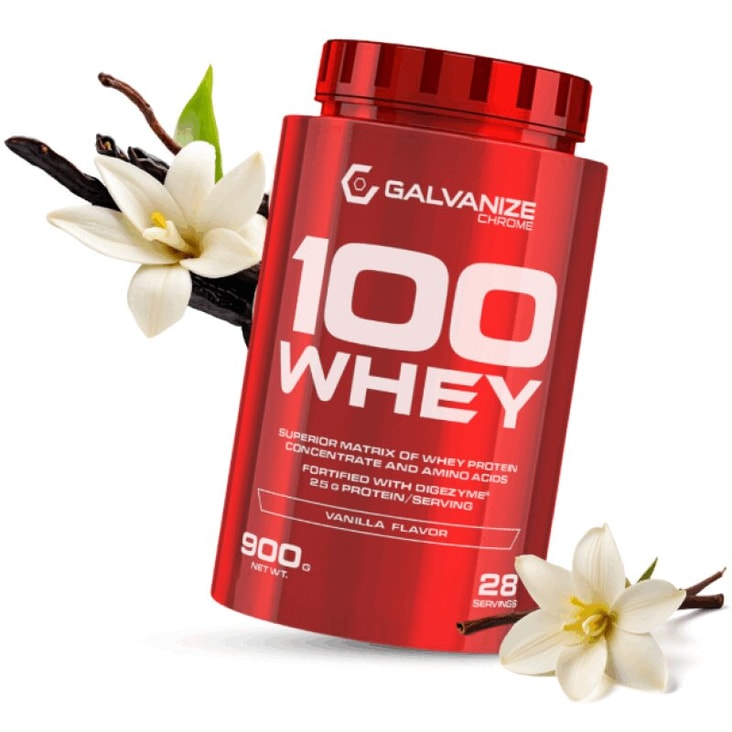 Галванайз 100 Вей порошок 900 г Ваниль
