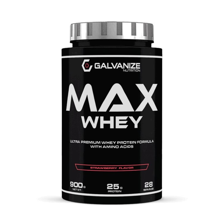 Галванайз Макс Вей порошок 900 г Клубника