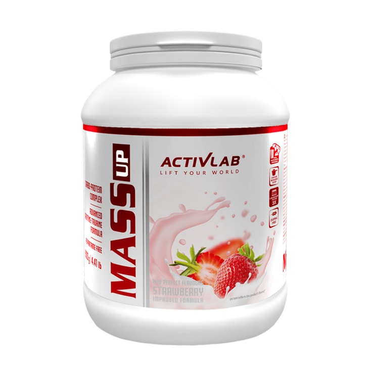 ActivLab Mass Up Протеин порошок Клубника 2000 г