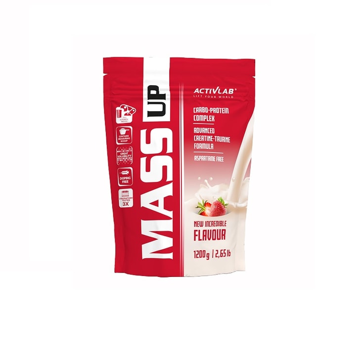 ActivLab Mass Up Протеин порошок Клубника 1200 г