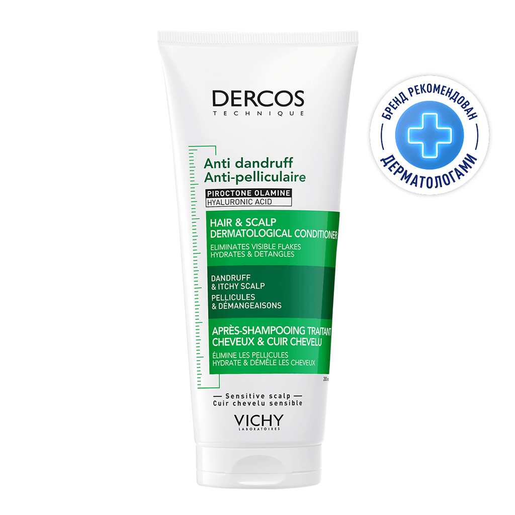 Vichy Dercos Кондиционер лля волос против перхоти 200 мл