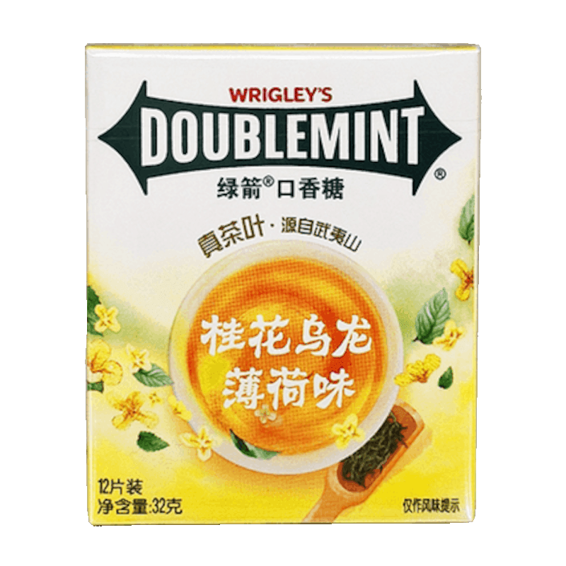 Wrigley's Doublemint Резинка жевательная Османтус 12 шт
