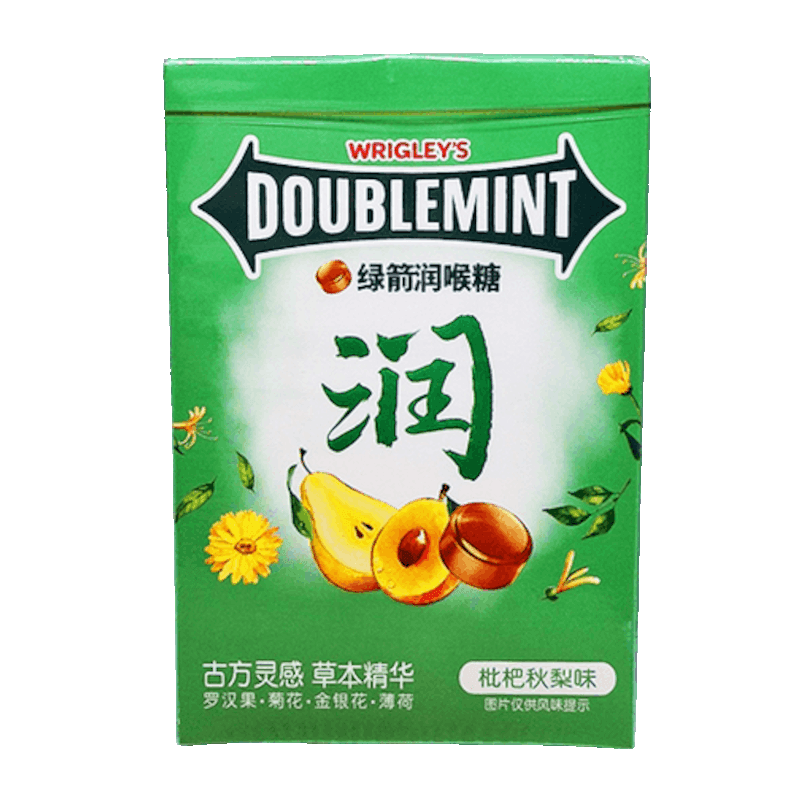 Wrigley's Doublemint Конфеты Мушмула-Груша 20,5 г