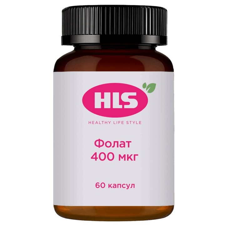 HLS Фолат 400 мкг капсулы 60 шт