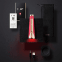 Foreo Фэк 102 Массажер для лица с RF EMS и LED-терапией розовый рубин