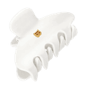 Бальман Заколка-краб р.S белый