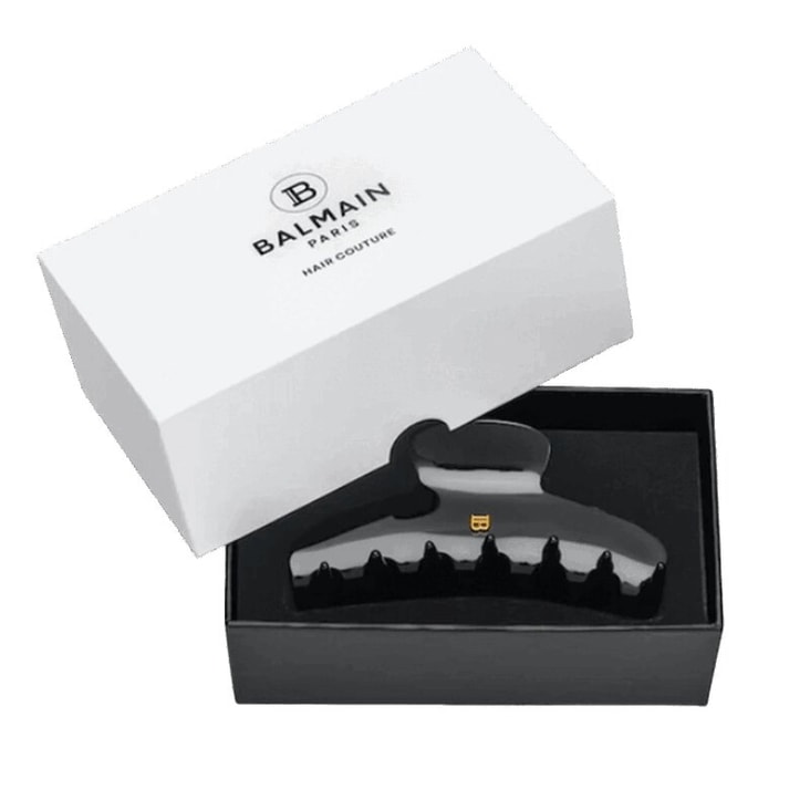 Бальман Заколка-краб для волос р.L черный