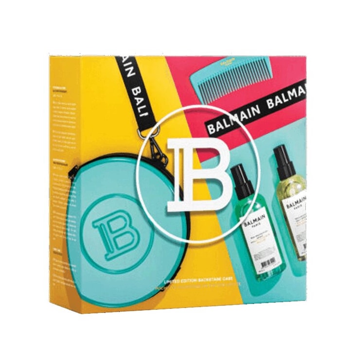 Бальман Набор (косметичка+текстур.солевой спрей 200 мл+солнцезащитный спрей 200 мл+расческа)