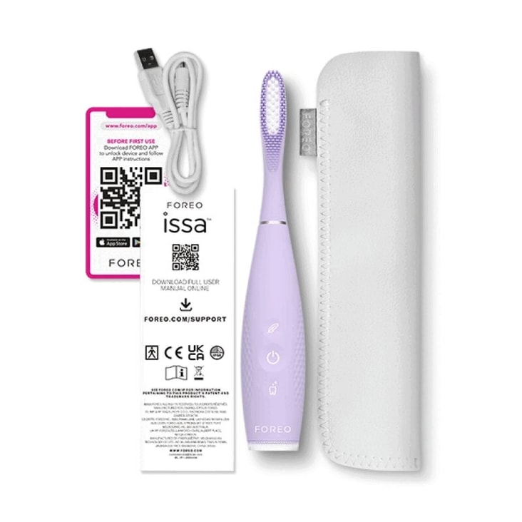 Foreo ISSA 4 Plus Зубная щетка звуковая гибридная Лавандовый