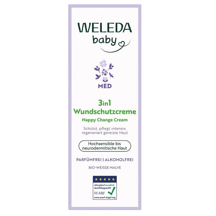 Веледа Крем под подгузник для гиперчувствительной кожи с алтеем 50 мл