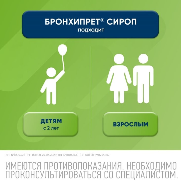 Бронхипрет сироп 50 мл