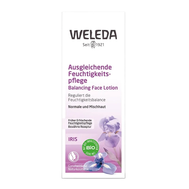 Weleda Крем для лица дневной увлажняющий Ирис 30 мл