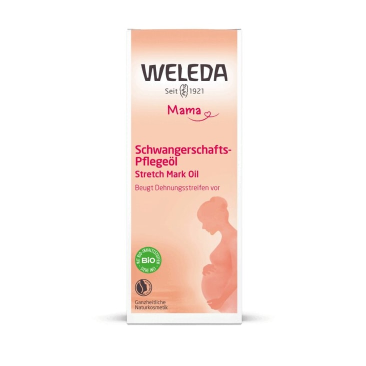 Weleda Mama Масло для профилактики растяжек 100 мл