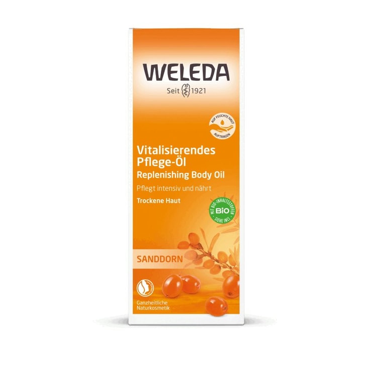 Weleda Масло для тела питательное Облепиха 100 мл