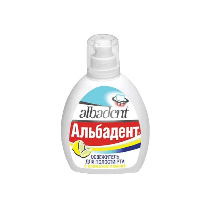 Альбадент Освежитель для полости рта с ароматом лимона 35 мл