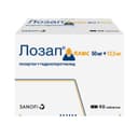 Лозап Плюс 50 мг+12,5 мг таблетки 90 шт