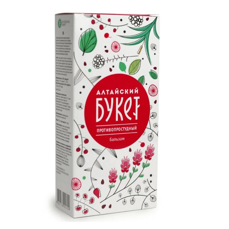 Алтайский букет бальзам противопростудный 250 мл
