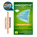 Никоретте 4 мг резинка жевательная лекарственная Свежие фрукты 30 шт