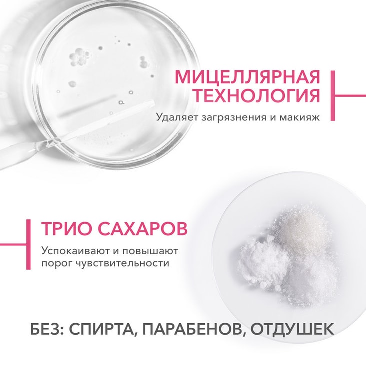 Bioderma Sensibio Н2О Вода мицеллярная для чувствительной кожи лица 250 мл