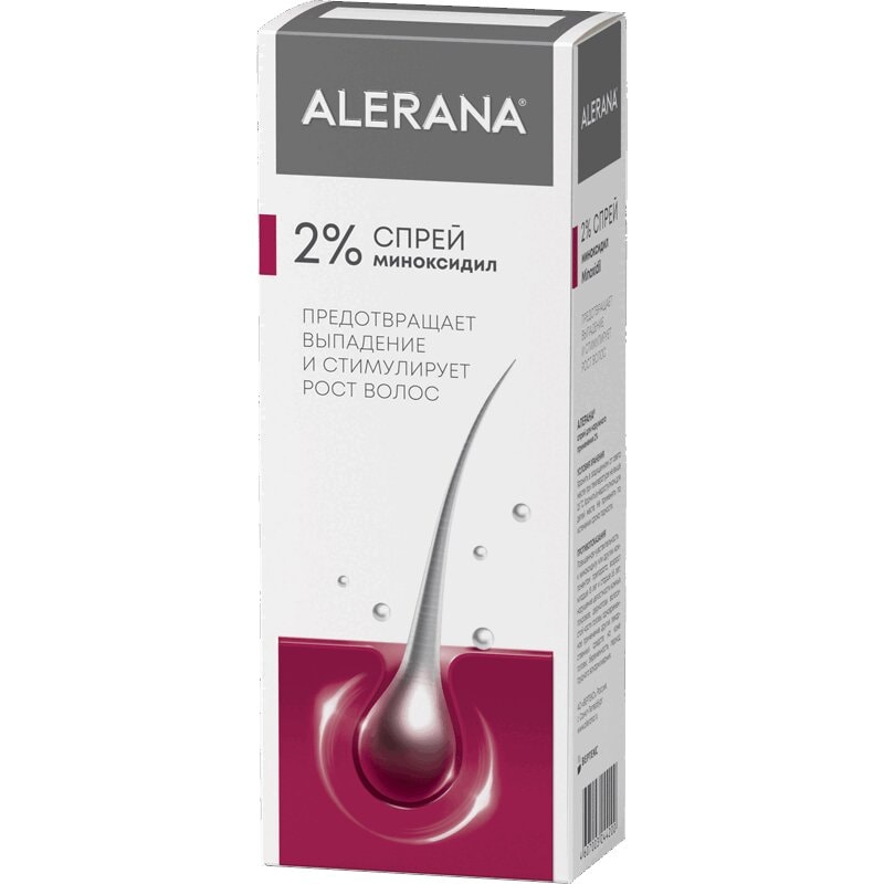 Alerana 2% спрей для наружного применения 60 мл