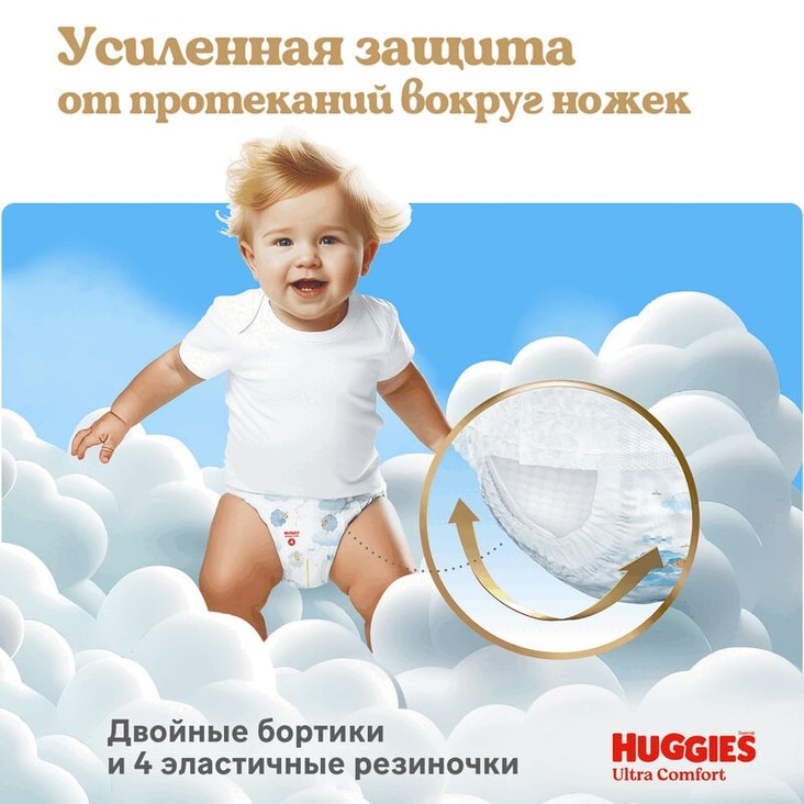 Huggies Pants 5 Подгузники-трусики для девочек 13-17 кг 15 шт