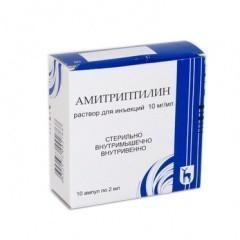Амитриптилин-АКОС р-р для в/м введ.10мг/мл амп.2мл №10