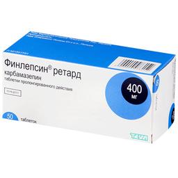 Финлепсин ретард таблетки 400 мг N50
