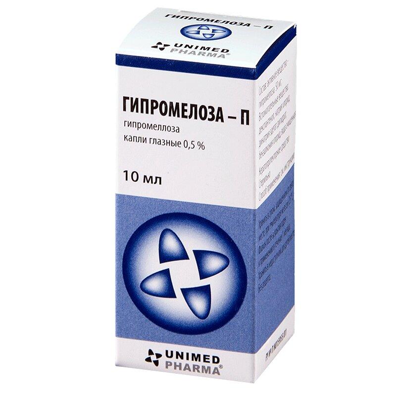 Гипромелоза-П капли глазные 5 мг/ мл фл.-кап.10 мл