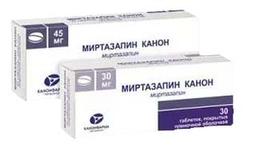 Миртазапин Канон таблетки 45 мг 30 шт