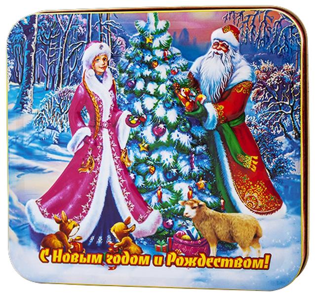 Dolce vita чай Дед Мороз со Снегурочкой Шкатулка подарочная 100 г