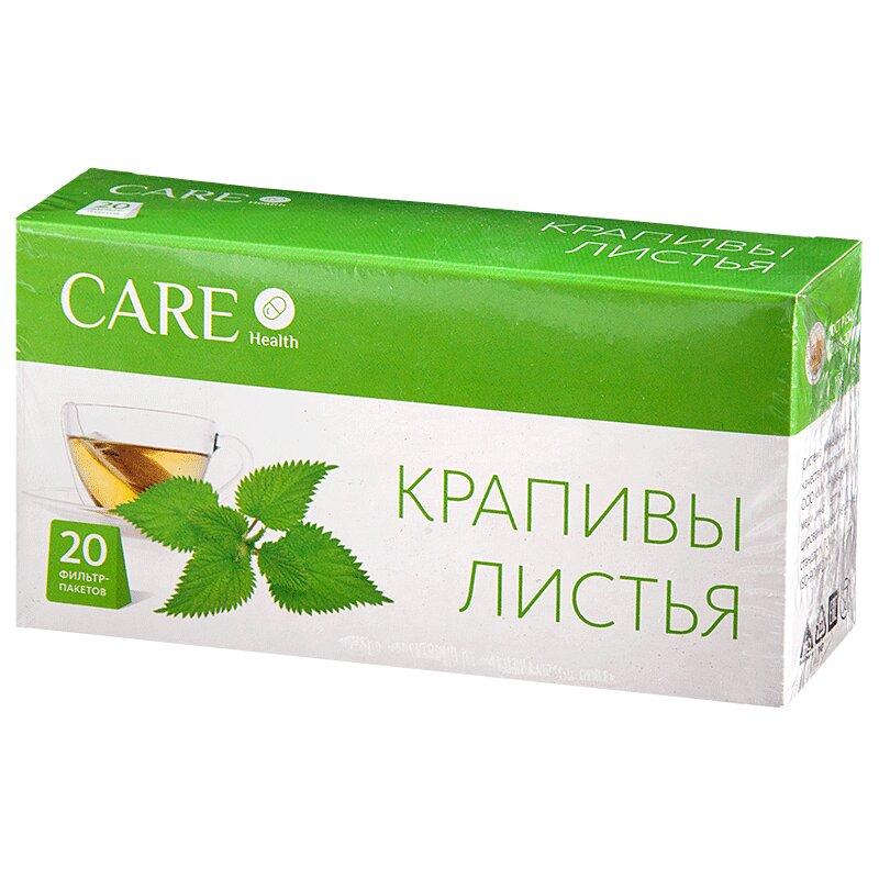 Care Health Крапивы листья ф/фильтр-пакет 1 г 20 шт