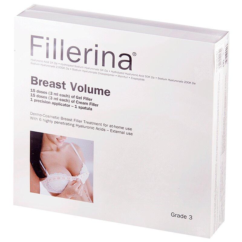 Филлерина косметический набор Уровень 3 (филлер 50 мл+крем 50 мл) для увеличения груди