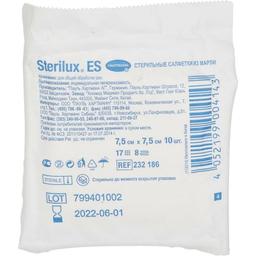Салфетка марлевая Стерилюкс ES стерильная 8 слоев 17 нитей 7,5 х 7,5 см 10 шт