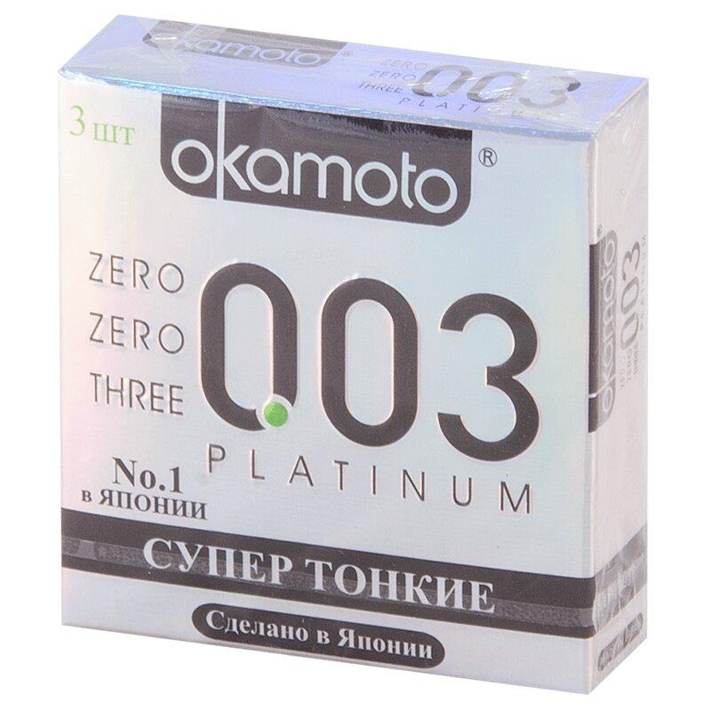 Презерватив Ocamoto Platinum 3 шт