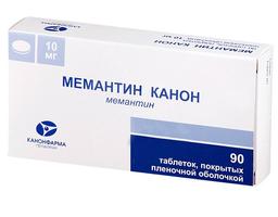 Мемантин таблетки 10 мг 90 шт