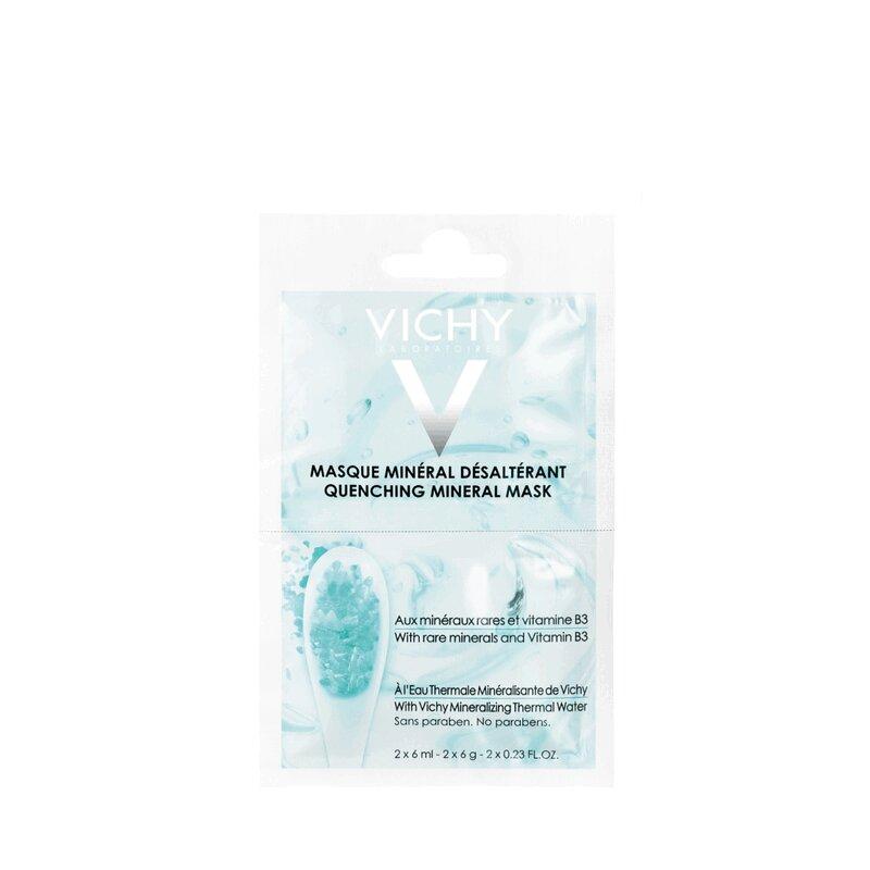 Vichy маска для лица успокаивающая минеральная 6 мл 2 шт