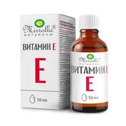 Витамин E природный раствор для приема внутрь 50 мл (БАД)